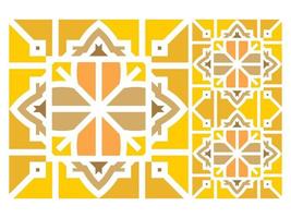 Seamless Pattern Design Tile Mosaic Vector Free