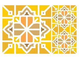 Seamless Pattern Design Tile Mosaic Vector Free