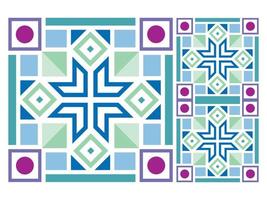 Modern Colorful Seamless Pattern Background Free Vector