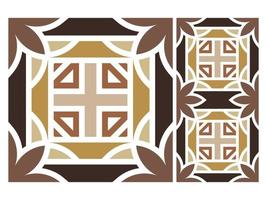 Seamless Pattern Modern Geometric Colorful Design Tile Free vector