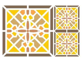 Seamless Pattern Design Tile Mosaic Vector Free