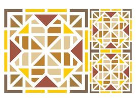 Seamless Pattern Design Tile Mosaic Vector Free