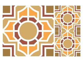 Seamless Pattern Design Tile Mosaic Vector Free