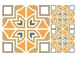 Modern Seamless Pattern Tile Design Colorful Vector Free