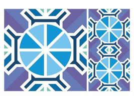 patrón transparente colorido geométrico diseño azulejo gratis vector