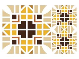 vector colorido de diseño de azulejo de patrones sin fisuras moderno gratis