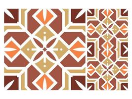 Seamless Pattern Design Tile Mosaic Vector Free