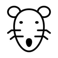 Mouse Glyph Icon vector