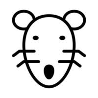 Mouse Glyph Icon vector