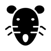 Mouse Glyph Icon vector