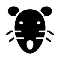 Mouse Glyph Icon vector