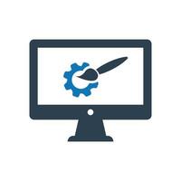 Web design and Development Icon vector