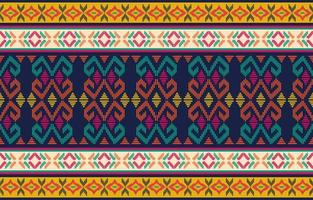 Beautiful Ethnic abstract geometric art. Seamless chevron pattern in tribal, folk embroidery, and floral. Aztec rhombus art ornament print.Design for carpet, wallpaper, clothing, wrapping, fabric. vector