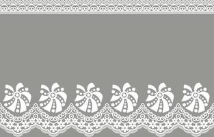 Seamless lace pattern, flower vintage vector background.