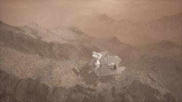 Opportunity Mars exploring the surface of red planet photo