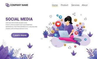 Website Banner, template, web interface, social media banner illustration Template vector fully editable Design