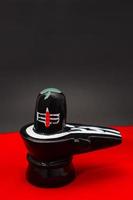 Maha Shivratri Shiva linga Background. photo