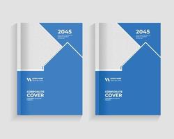 book cover geometric design vector, graphic gradient circle shape cover design, modern graphic layout cover, and report business flyers poster brochure cover template vector