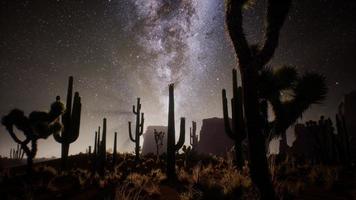 The Milky Way above the Utah desert, USA photo