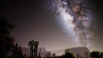 The Milky Way above the Utah desert, USA photo