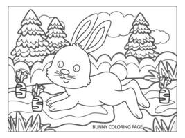 Animal Coloring page design. coloring page design. Animal line art design. vector