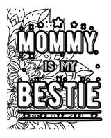 Positive Quotes lettering colorless design. Motivational Quotes coloring page design. coloring page design vector