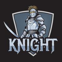 Knight character. Vector Illustration