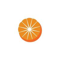 Orange logo design Vector icon illustration design