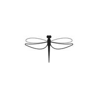 Dragonfly illustration icon design template vector