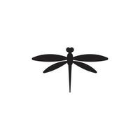 Dragonfly illustration icon design template vector