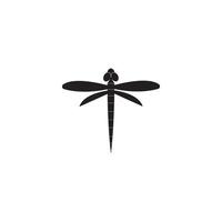 Dragonfly illustration icon design template vector