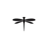 Dragonfly illustration icon design template vector