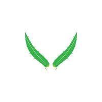 Aloe vera logo vector ilustration template