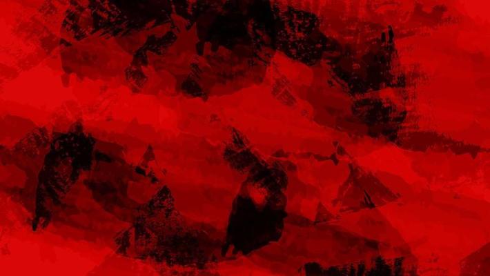 Abstract Dark Red Grunge Texture Background Design