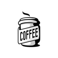 GLASS OF COFFEE VECTOR