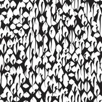 Abstract irregular stripe line seamless pattern. Black and white stripped texture. Ornamental blot background vector