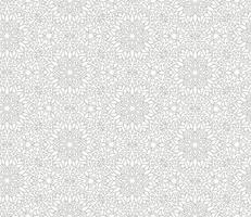 Abstract seamless pattern. Arabic line ornament with geometric shapes. vector