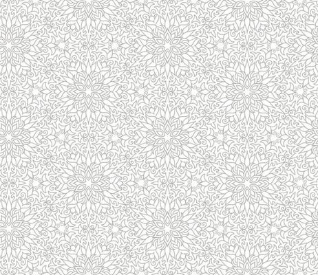 Abstract seamless pattern. Arabic line ornament with geometric shapes.