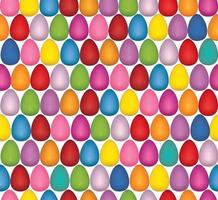 Easter egg seamless pattern. Festive spring holiday background  for printing on fabric, paper for scrapbooking, gift wrap and wallpapers. vector