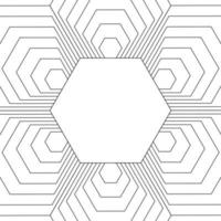 patrón hexagonal abstracto perfecto para fondo o papel tapiz vector