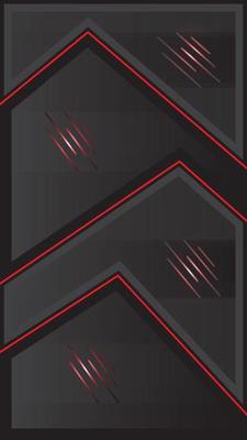 Phone wallpaper with Digital black and red art design with dark 4k