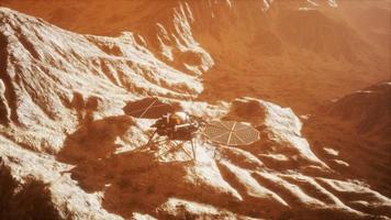 Insight Mars exploring the surface of red planet photo