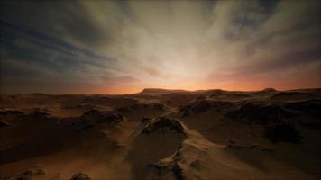 tormenta del desierto en el desierto de arena foto