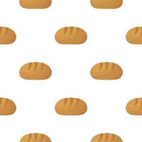 bread seamless pattern vector