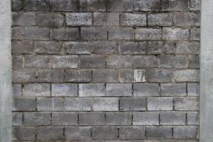 Abstract grunge brick wall texture for pattern background. photo