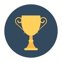 Trendy Trophy Concepts vector