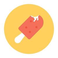 Trendy Popsicle Concepts vector