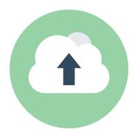 Cloud Uploading Concepts vector