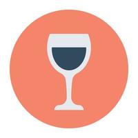 Wine Glass Concepts vector