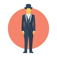 Trendy Magician Concepts vector